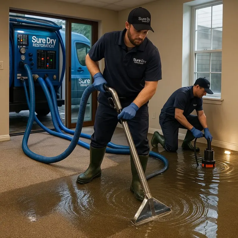 Water Extraction and Removal process in Columbus, GA